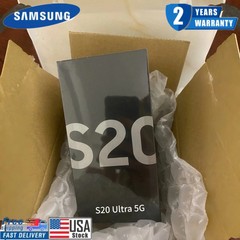 Brand New Sealed Samsung Galaxy S20 Ultra 5G SM-G988U1 128GB Factory Unlocked