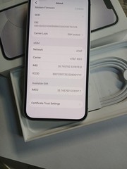 Open Box Latest 2026 Apple iPhone 17e – 256GB – White (AT&T Cricket) For Part