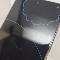 Google Pixel 8a GKV4X – Network-Unlocked – 128GB Bay Blue *WORKS: CRACKED GLASS*