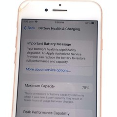 **READ** Apple iPhone 8 64GB T-Mobile Rose Gold A1905 BH 75%
