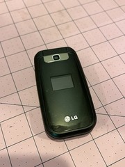 LG 440G (TracFone) Smartphone – Black Used Phone Only Works Tested