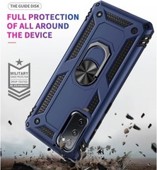 Shockproof Protective Phone Case for Samsung Galaxy S20 FE, Blue, HD Screen Prot