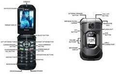 Kyocera DuraXE Epic 4G LTE 16GB PTT Rugged Flip AT&T Unlocked -NO CAMERA (E4830)