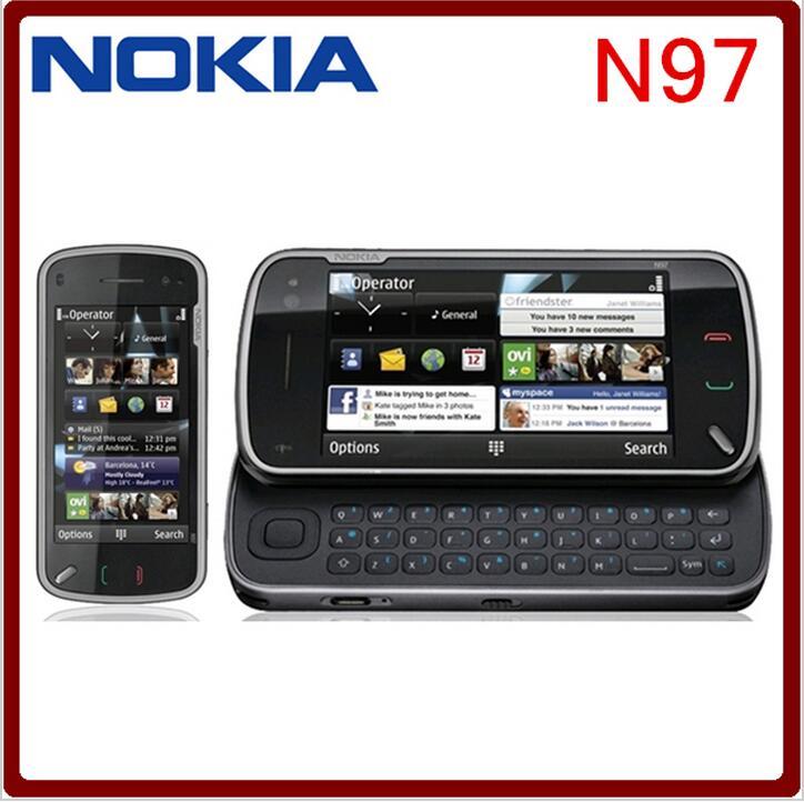 Nokia N97 2G GSM 3G GPS WIFI Internal 32GB ROM 5MP mobile phone