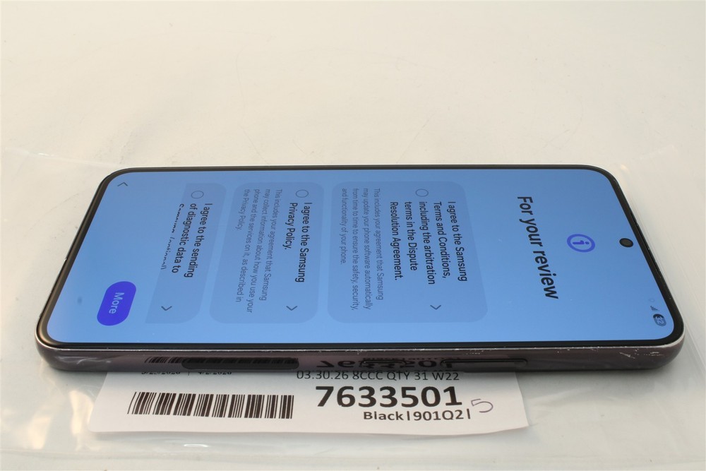 Samsung Galaxy S22 5G 256GB Black – Unlocked AT&T T-Mobile Verizon 7633501