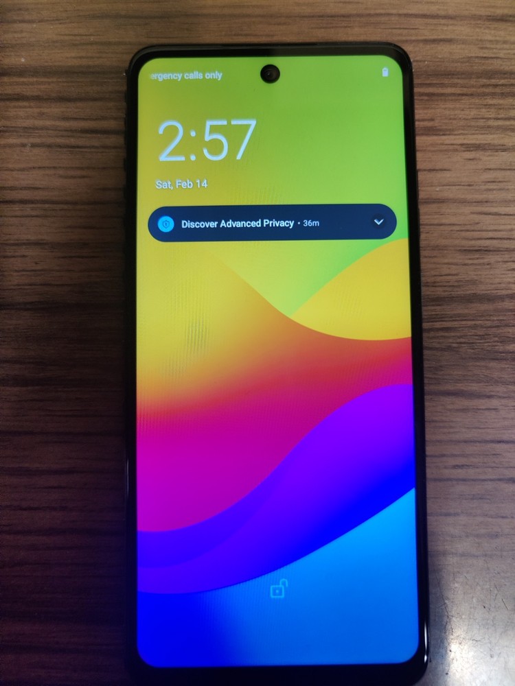 Degoogled Moto G 5g 2024- E/Os Total Privacy – Factory Unlocked – Near Mint !!