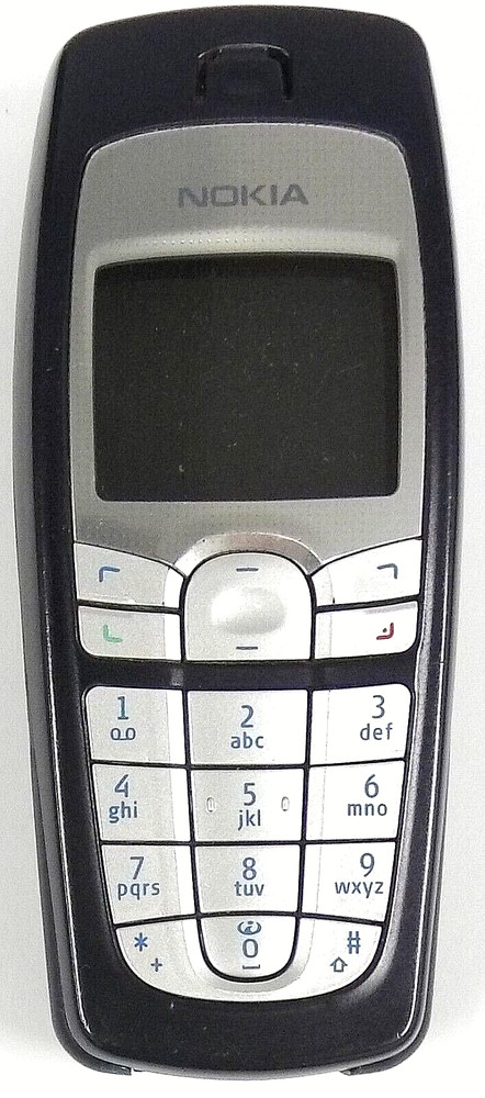 Nokia 6010 – Dark Blue and Silver ( AT&T / Cingular ) Cellular Phone / BLC-2