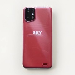 SKY Devices Elite P55Pro 16GB 2GB RAM 5.45&Prime; Android 14 Go 4G VoLTE Red