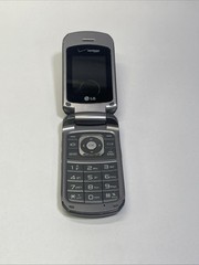 2 LG VX5600 MPP Accolade GRAY Wireless Flip Cell Phones Plug Cord 1.3MP Tested