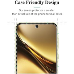 6.6 inch 2 Pack Screen Protector for Samsung Galaxy A35 + 2 Pack Camera Lens Pro