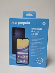 Samsung Galaxy A15 5G, 64GB, Blue Black – At&t Prepaid Smartphone – Brand New