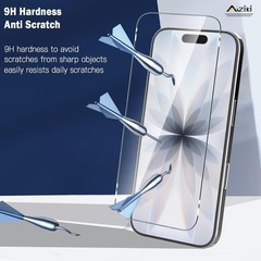 2 Pack Designed for iPhone 17 Screen Protector, Ultra Resistant & Bubble Free