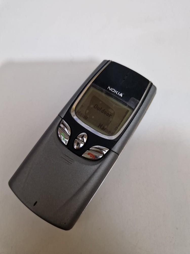 Nokia 8850 titanium sliver, unlocked, rarity, excellent!