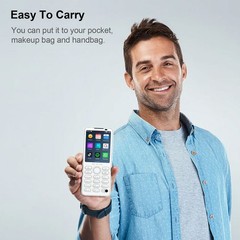 Unlocked MINI QIN F21 PRO 4G LTE Android 11 Smartphone QWERTY Keyboard Mobile