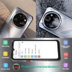2026 OUKITEL WP62 5G Rugged Smartphone Android 15 24GB+256GB 11000mAh T-Mobile