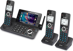 3-Handset DECT 6.0 Cordless Home and Business Phone with Answering Machine, 5&Prime; C