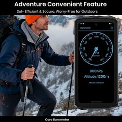 FOSSiBOT F113 5G 4G Rugged Smartphone Android 15 Octa Core Night Vision Outdoors