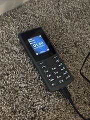 Nokia 105 4G Dual SIM GSM Unlocked Mobile Phone VoLTE – Charcoal Intl Version.
