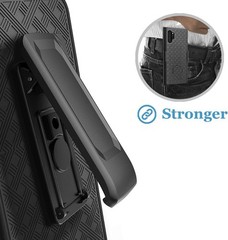 Samsung Galaxy Note 10 Plus Shockproof w/ Kickstand Belt Clip Holster Cover Case