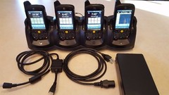 LOT OF 4 MOTOROLA MC659B-PB0BAA00100 CELLULAR BARCODE SCANNER *NO CAMERA *NICE*
