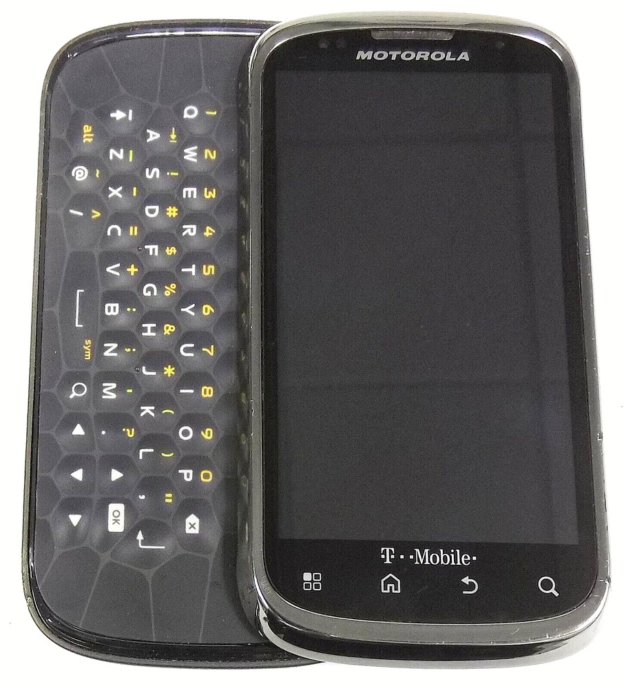 Motorola Cliq 2 II MB611 – Gray and Black ( T-Mobile ) Very Rare Blur Smartphone