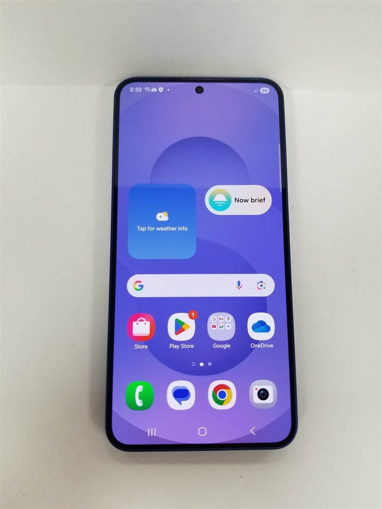 Samsung Galaxy S25 128GB Navy SM-S931U (Unlocked) Fully Functional DF8730