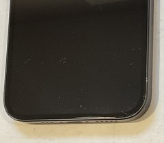 USED BLACK GSM UNLOCKED iPhone 12, 256GB A2172 MGEF3LL/A, 86% BATTERY iOS 17.6.1