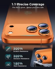 1-Pack Aluminum Alloy Metal Camera Lens Protector for iPhone 17 Pro