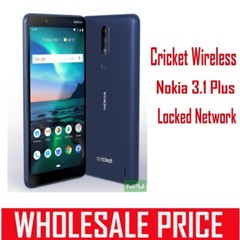 New Cricket Wireless Nokia 3.1 Plus in white Box 32gb Storage Locked Network