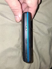 LG CF360 AT&T Slider Phone Blue Black Used Works