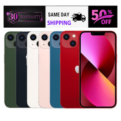 Apple iPhone 13 256GB 128GB – Blue Pink Red Midnight – Unlocked Verizon 5G