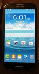 Samsung Galaxy S3 SCH-I535 Black (Verizon) 16GB Fast Ship Good Used 1 Crack