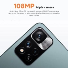 Android Xiaomi Redmi Note 11 Pro 5G Phone 6/128GB 8/128GB 8/256GB 6.67&Prime; 108.0MP