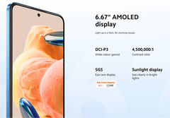 Xiaomi Redmi Note 12 PRO 4G LTE Glacier Blue – 8GB Ram – 256GB ROM Unlocked NEW