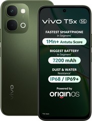 vivo T5x 5G (Green, 128 GB 6GB RAM) Dimensity 7400-Turbo 6.76&Prime; Global Version