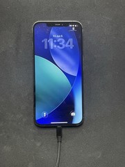 Apple MG9T3LL/A iPhone 12 Pro Max A2342 128GB Pacific Blue Cracked Back UNLOCKED