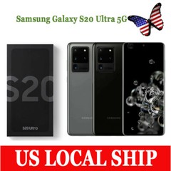 NEW-Sealed Samsung Galaxy S20 Ultra 5G G988U 128GB Fully Unlocked 6.9&Prime; 108.0 MP