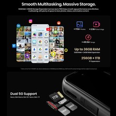 5G MINI Rugged Phone With Action Camera Android 16 Tiny Mobile FOSSiBOT F116 Pro