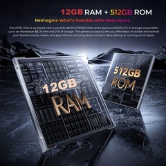 OUKITEL WP55 Ultra 5G 4G Rugged Phone Android 15 Thermal Imaging 512GB Unlocked