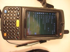 SYMBOL MOTOROLA MC7598-PZFSKQWA9WR 2D BARCODE *VERIZON CELLULAR QWERTY CLEAN ESN
