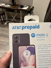 Motorola Moto G Power 5G 2024 AT&T Prepaid 128GB Android 14 Midnight Blue – New