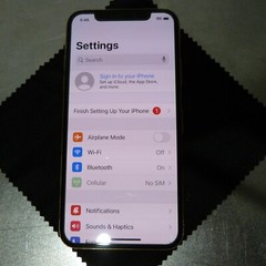 24ct iPhone X – 256GB – A1901 (GSM) Gold Plate 24k custom – no True Tone 100% BH