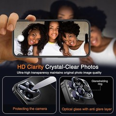 3 Pack Tempered Glass Screen Protector for iPhone 14 Pro Max, 9H Hardness