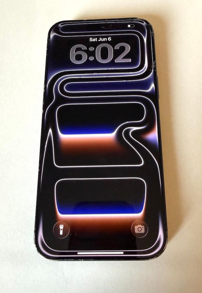 Apple iPhone 17 Pro Max – 256 GB – Deep Blue (T-Mobile) CRACKED – READ!