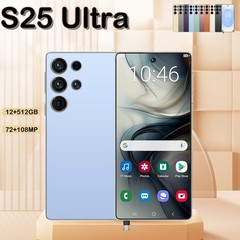 Unlocked 5G Smartphone S25 Ultra Android 14Dual SIM Cell Phones 12GB+512GB 6.8in