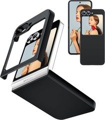 Samsung Galaxy ZFlip 6 Case, Firmly Fit Hard PC Full Body Cover Anti Scratch Sho