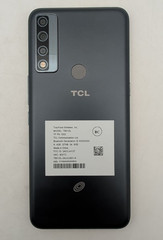 TCL 4X 5G T601DL 64GB TracFone Locked 6.52&Prime; HD Display Triple Camera 16MP Black