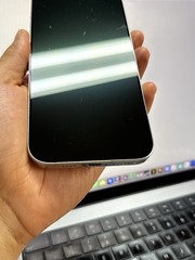 Apple iPhone 16 Pro Max (93% Batt) White Titanium 256GB AT&T #24679