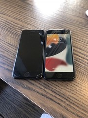 2 Apple iPhone 7 – 32GB – Black (U.S. Cellular) A1660 (CDMA + GSM) Free Ship Usa