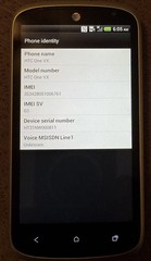 HTC One VX PM36100 8GB White (ATT) Very Good Used Fast Ship Very Rare